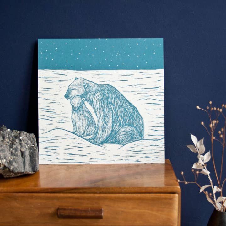 Pôster de Urso Polar, Ilustração de Animal por atacado de Katja Rub