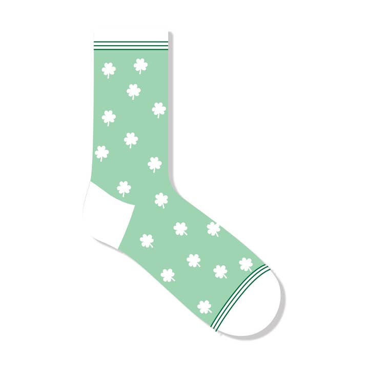 SPD1050 - Shamrock Socks for wholesale by My Mind’s Eye