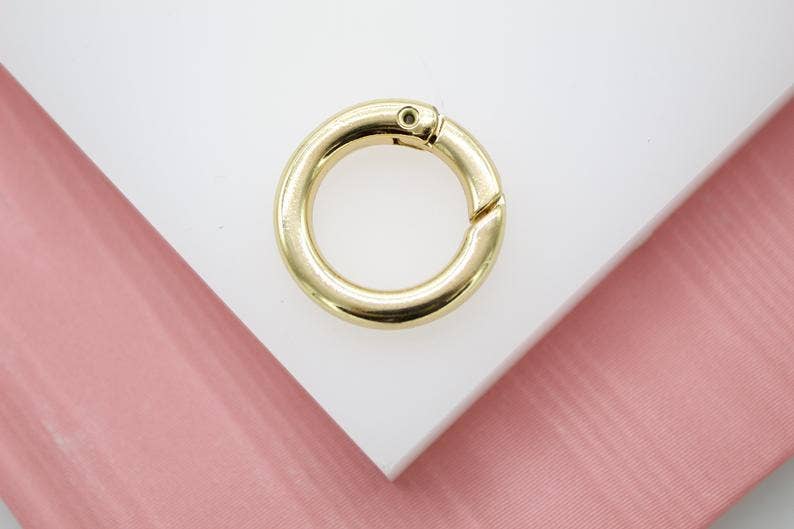 MIA Jewelry - Wholesale Sluiting - 18K goud gevulde grote kleine sluiting, zelfsluitende haak (A75)3