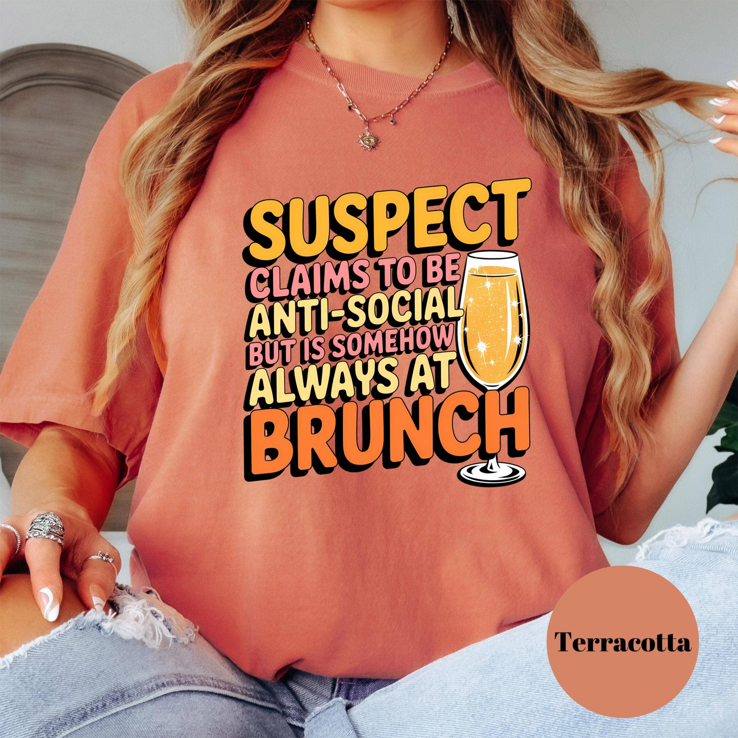 Epic Life  - Designed - Wholesale T-Shirt (Graphic) - Women's - Always at Brunch Shirt, Comfort Colors® Tee, Funny Brunch Shirt, Mimosa Shirt, Brunch Outfit, Girls Brunch Tee, Weekend Brunch Top5