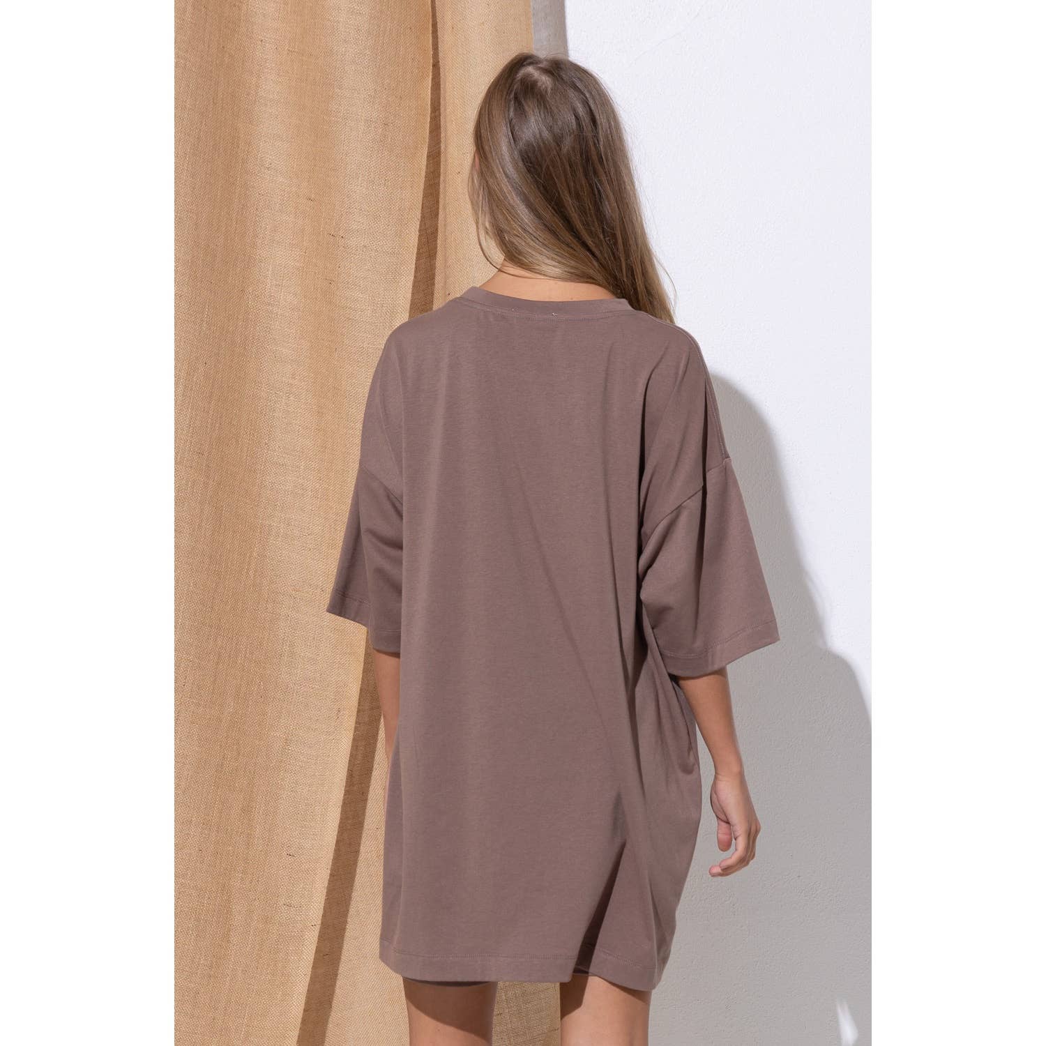 Sweet Generis - Wholesale Lounge Set - Women's - KNIT OVERSIZE TEE SHIRT AN SHORTS CASUAL BIKER SET21