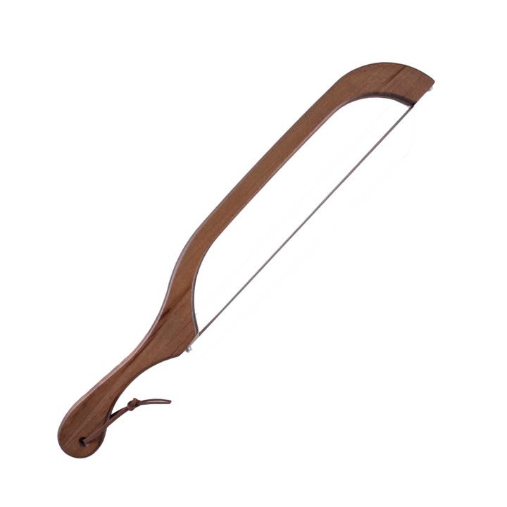 Out of the Woods of Oregon - Wholesale Kitchen/Utility Knife - Bread & Bagel Slicer - Walnut Finish