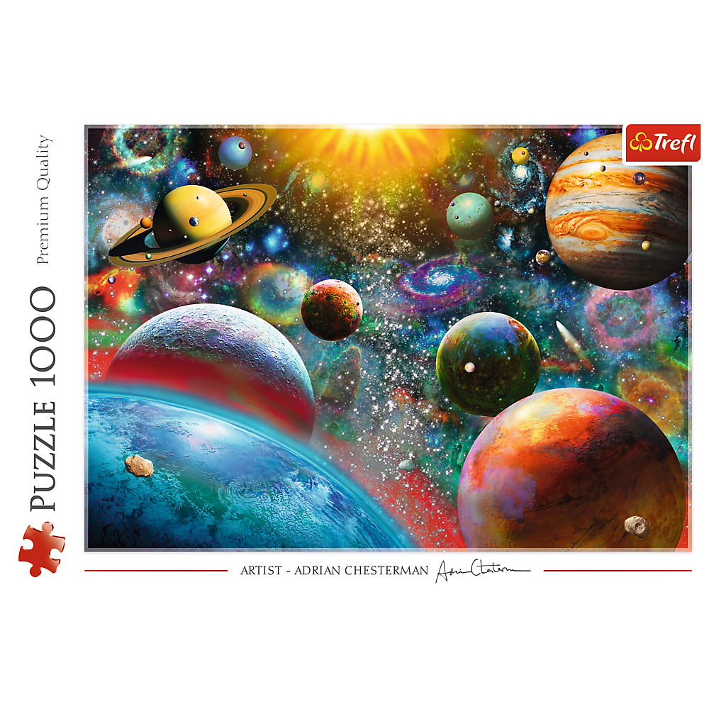 TREFL by Bridge Toys – wholesale Puzzle – Adult – 1000 Piece Trefl Jigsaw Puzzle, Cosmos2