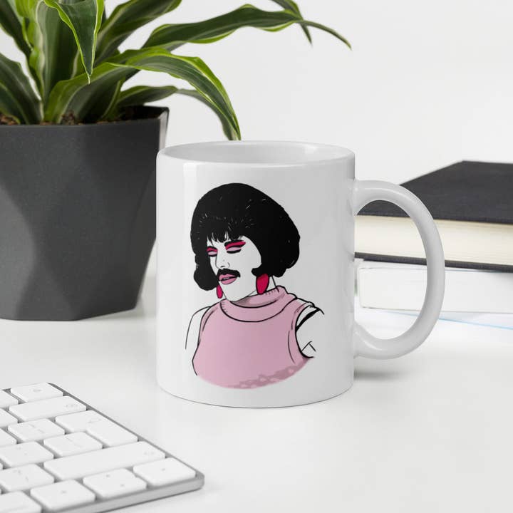 El loco del Pelo Rizo - Venta al por mayor Taza - Taza Queen
