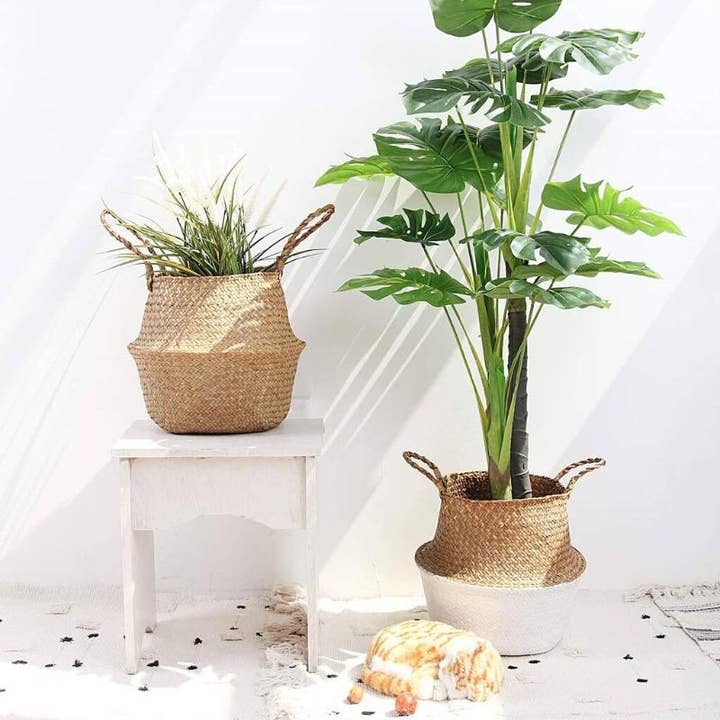 Kiyo Home - Wholesale Basket - Natural Seagrass Basket
