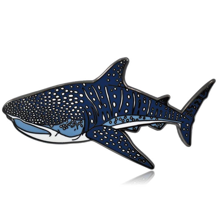 Whale Shark Enamel Pin for wholesale by Clayton Jewelry Labs