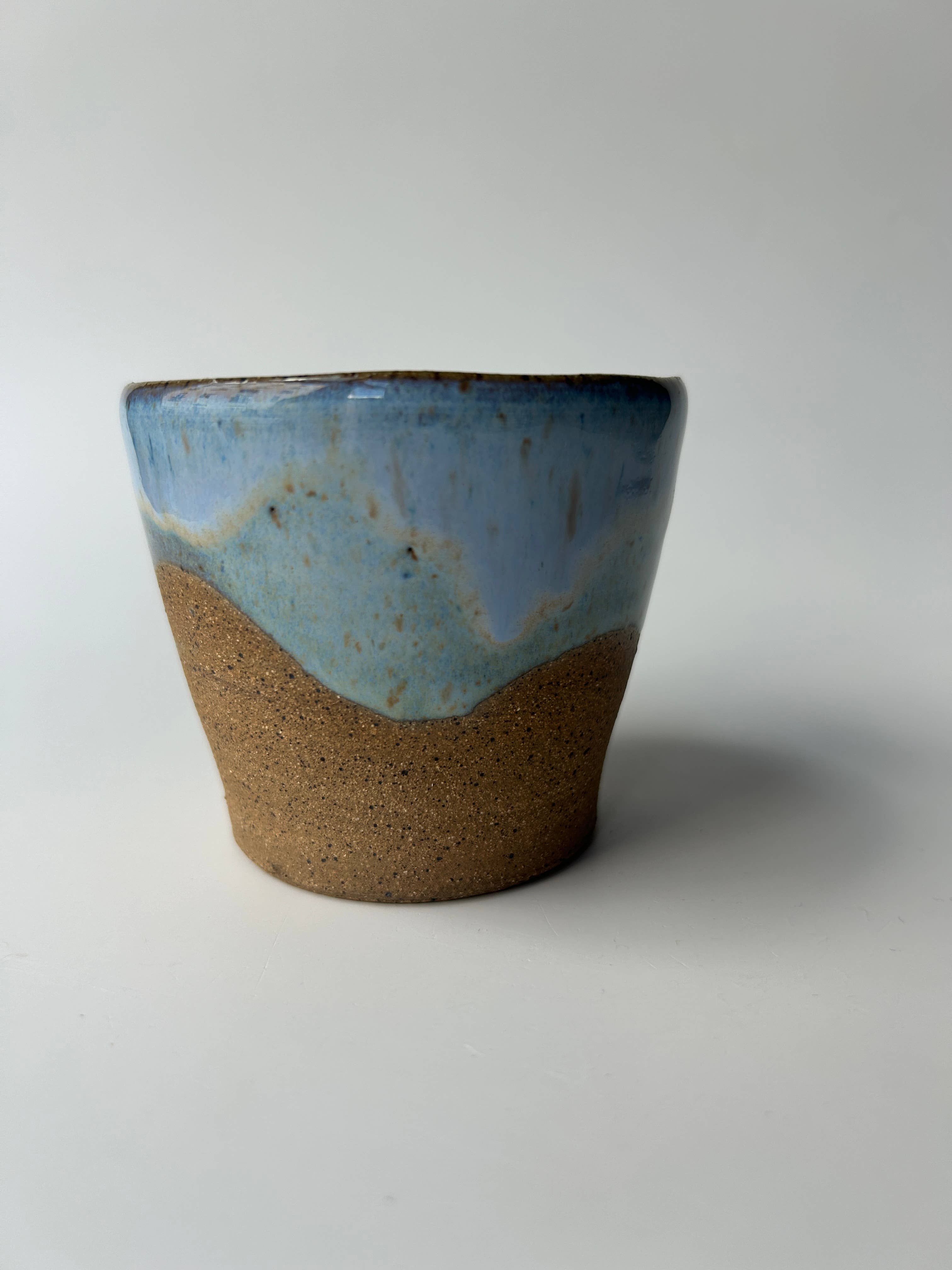 Sarah Mennell Ceramics - Vente Tasse à café/thé - Tasse en céramique faite à la main – Vague bleue2