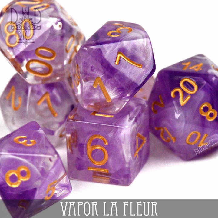 DNDDICE.COM - Wholesale Dice - Vapor La Fleur