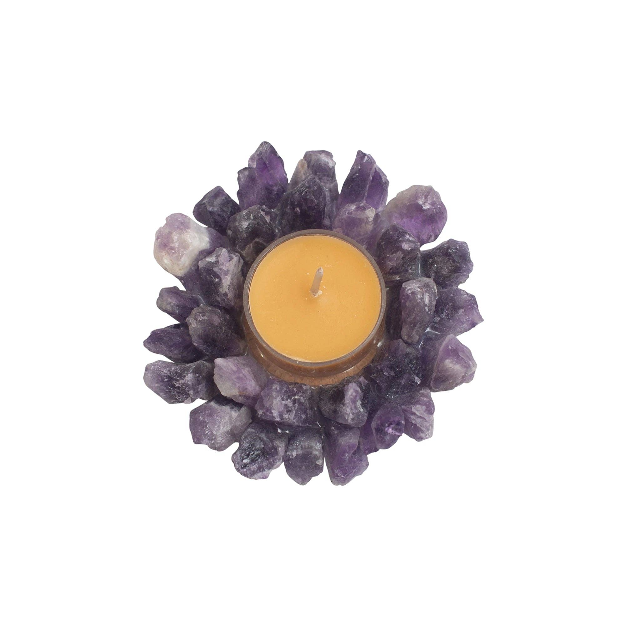 Sugarboo & Co – wholesale Candle holder – Amethyst Tealight Candle Holder - Set of 40