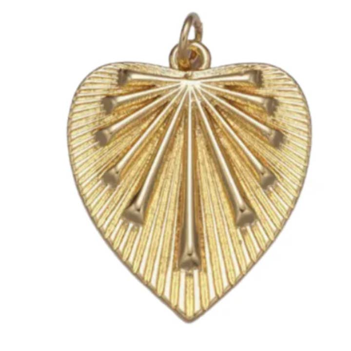 HoopLa - Wholesale Pendant/Charm Necklace - Heart Charm Necklace- The Charm Collection