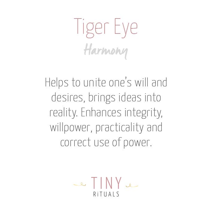 Tiny Rituals - Wholesale Spiritual Stone/Crystal - Tiger Eye Sphere3