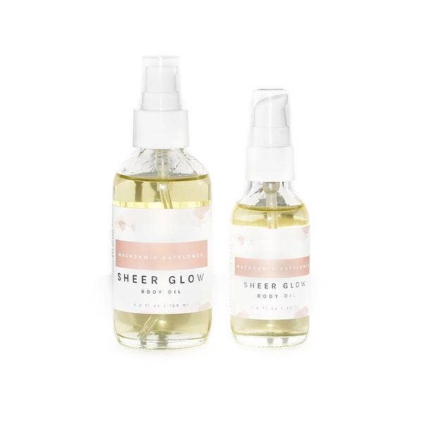 London Grant Co. - Wholesale Bath/Body Oil - Macadamia Safflower Sheer Glow Body Oil - Travel Mini (2oz)1