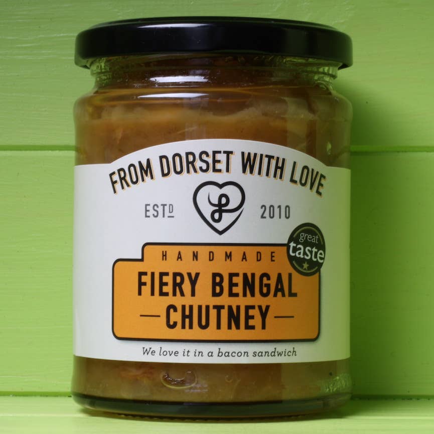 From Dorset With Love - Vendita all'ingrosso Chutney - Chutney piccante Bengalese (300 g)1
