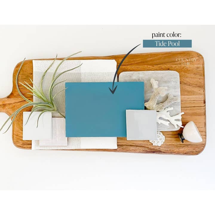 Country Chic Paint - Wholesale Furniture Wax/Paint - Tide Pool - Chalk Style Paint for Furniture & Home Decor6