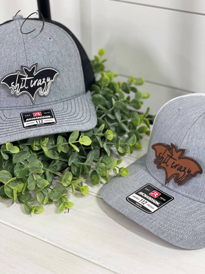 Adult Bat Shit Crazy Patch Snapback Hat for wholesale by CMD Wholesale