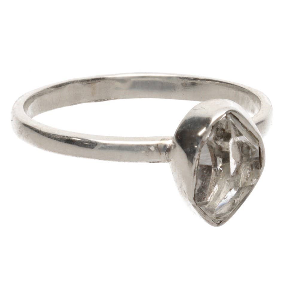 Vives de la Cortada S.L - Wholesale Multi-Stone Ring - Herkimer Ring in 925 Sterling Silver1