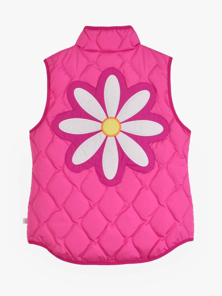 Daisy Vest in Raspberry for wholesale by Hoohah