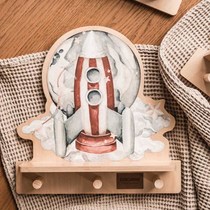 DEKORNIK - Wholesale Wall Mounted Shelf - Mini Shelf Rocketship