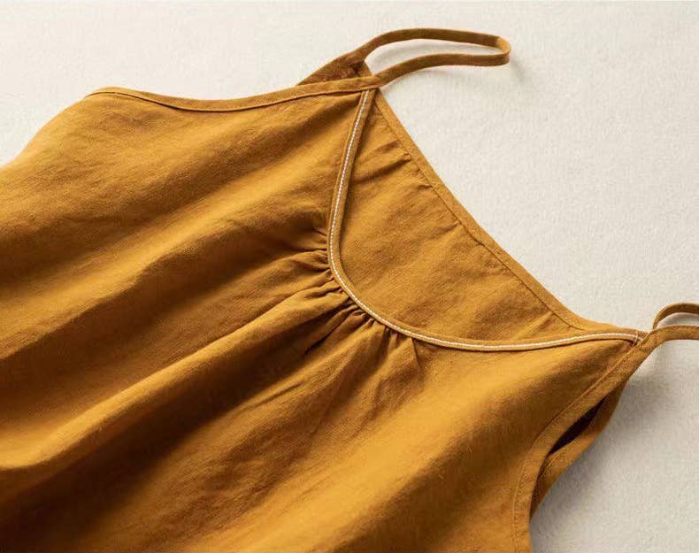 Hope & Sunshine - Wholesale Tank Top - Women's - Cotton Linen Camisole Tank Top4