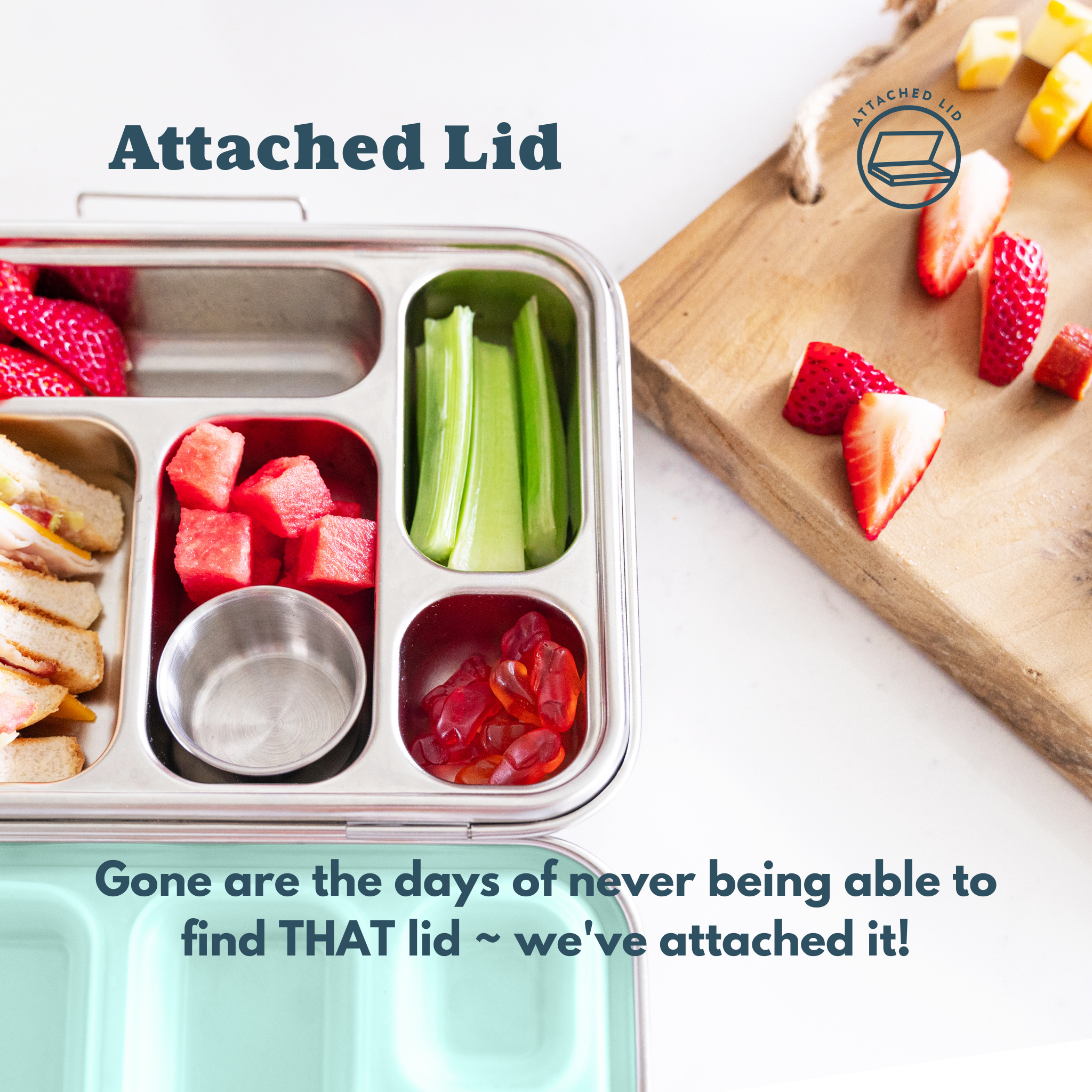 The Good Kiind - Wholesale Lunch Bag/Box - Kids - Kids Stainless Steel lunch box bento: Product Sample Box10