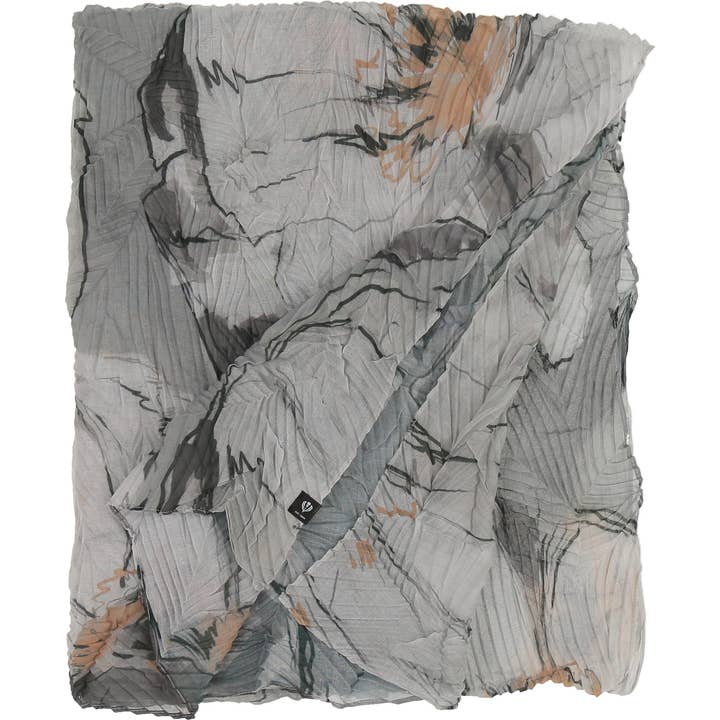 FRAAS - The Scarf Company - Wholesale Scarf - Women's - Botanical Floral Eco Plisse12