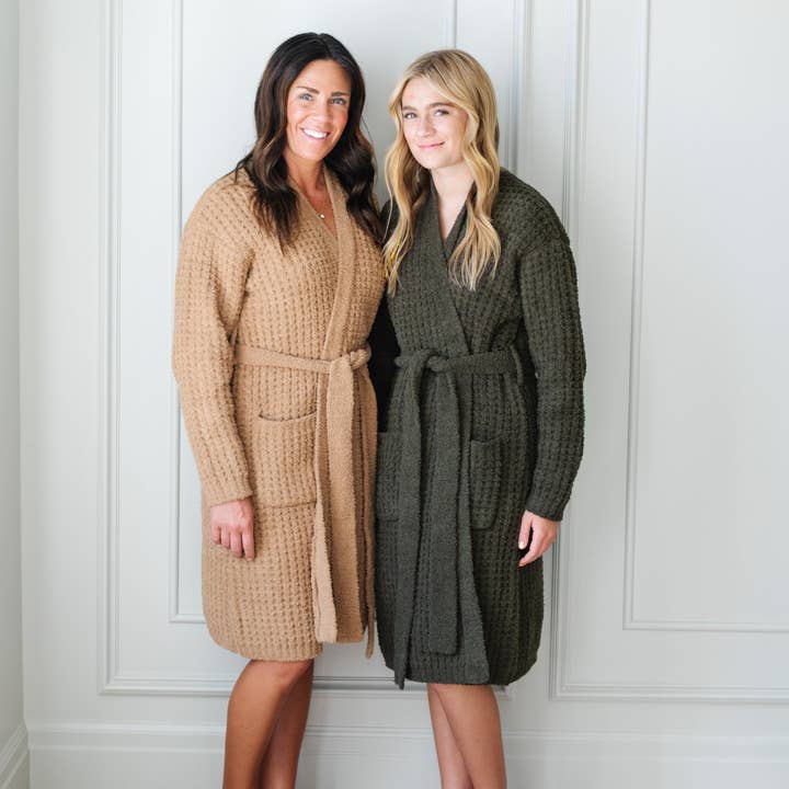 Saranoni - Wholesale Robe - Women's - WAFFLE KNIT ROBES