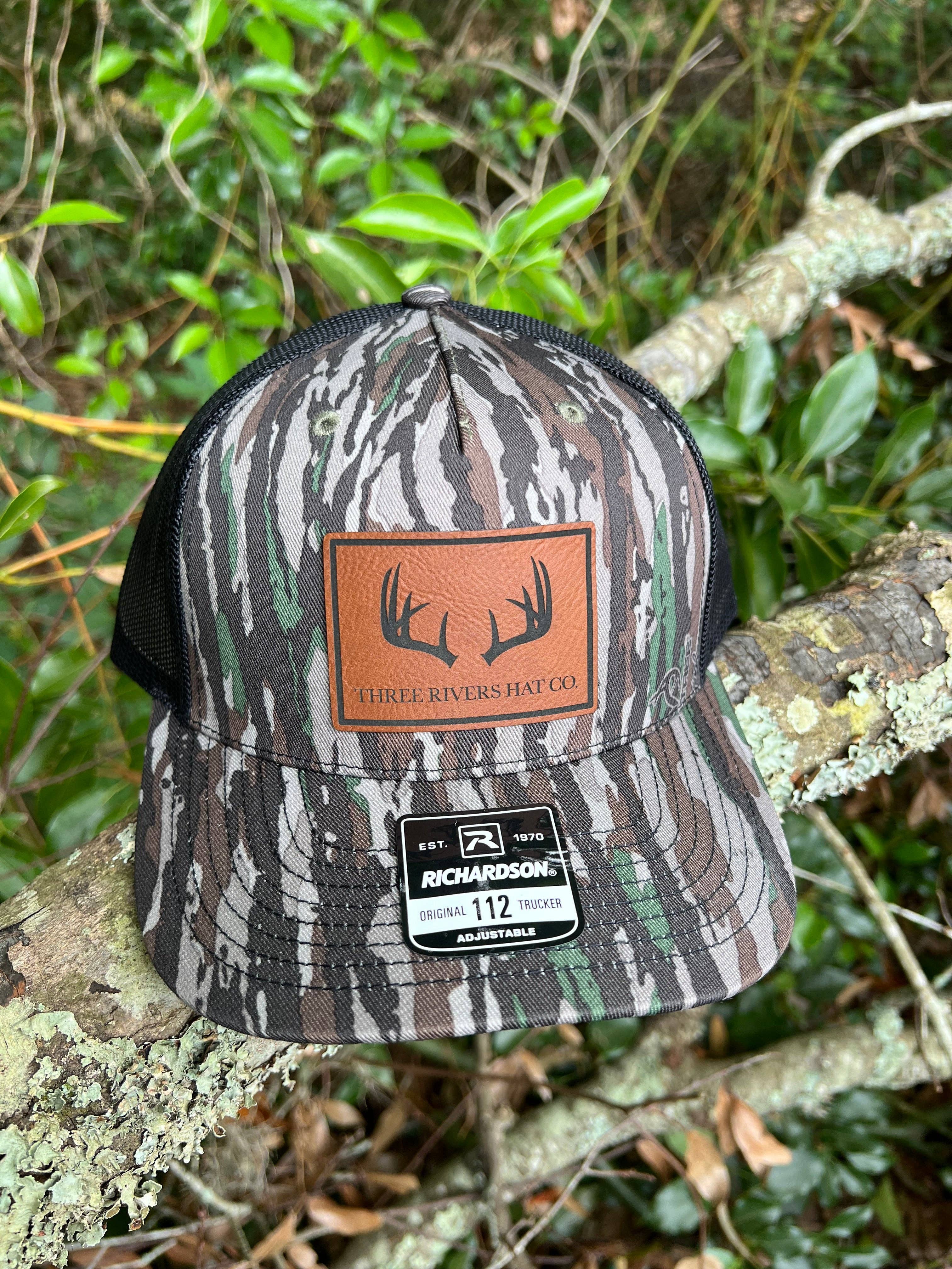 Three Rivers Hat Co. – wholesale Trucker hat – Unisex – Deer Horns - Trucker Snapback - Richardson 1122