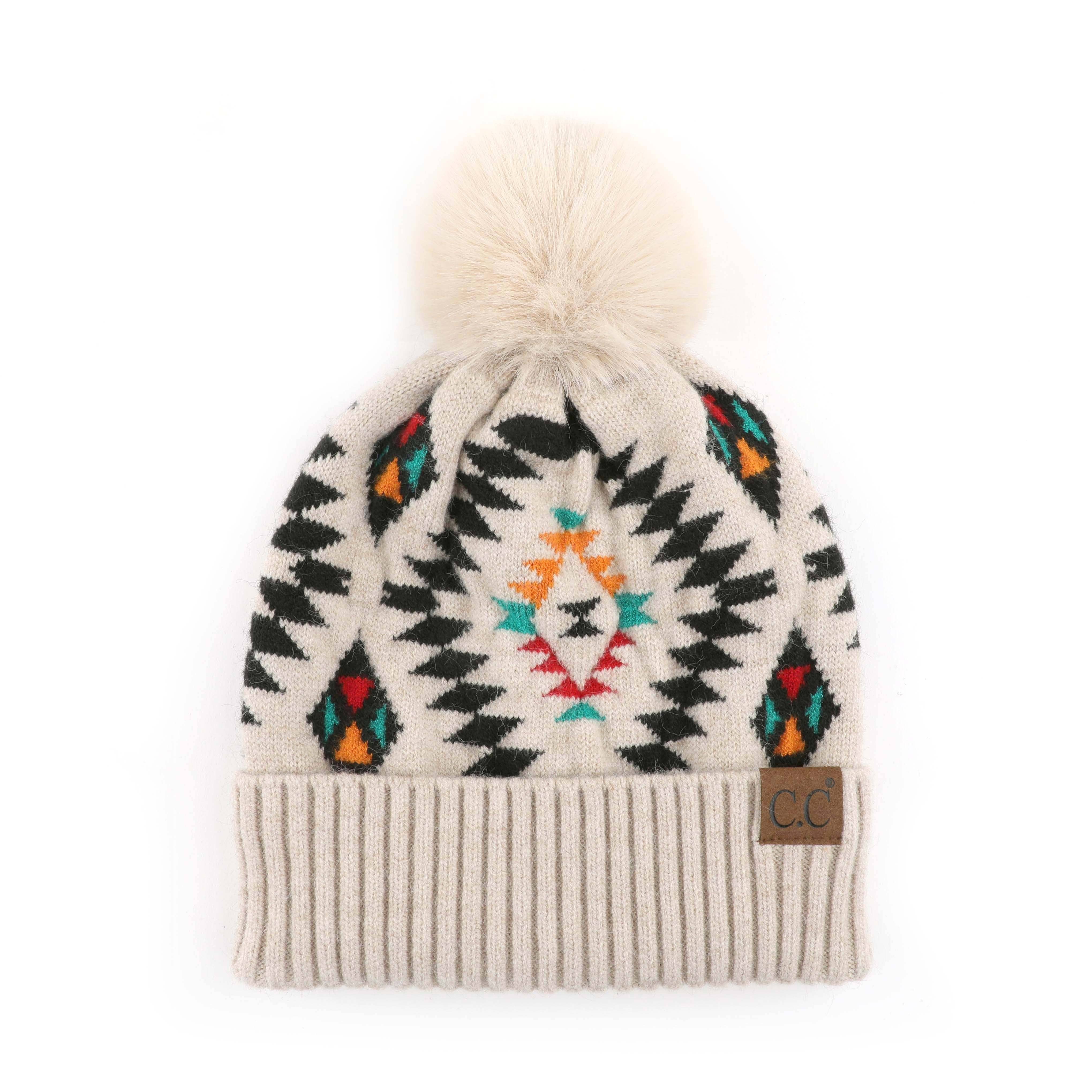 Truly Contagious - Wholesale Beanie - Women's - CC Southwest Print Beanie ( HAT-3001 )16