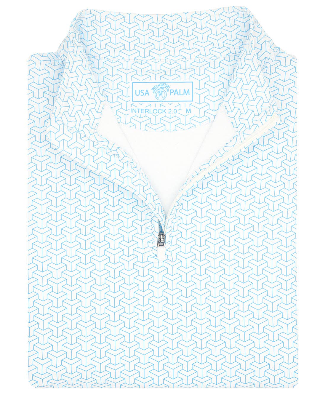 USA Palm - Wholesale Sweatshirt - Unisex - Cloud 1/4 Zip110