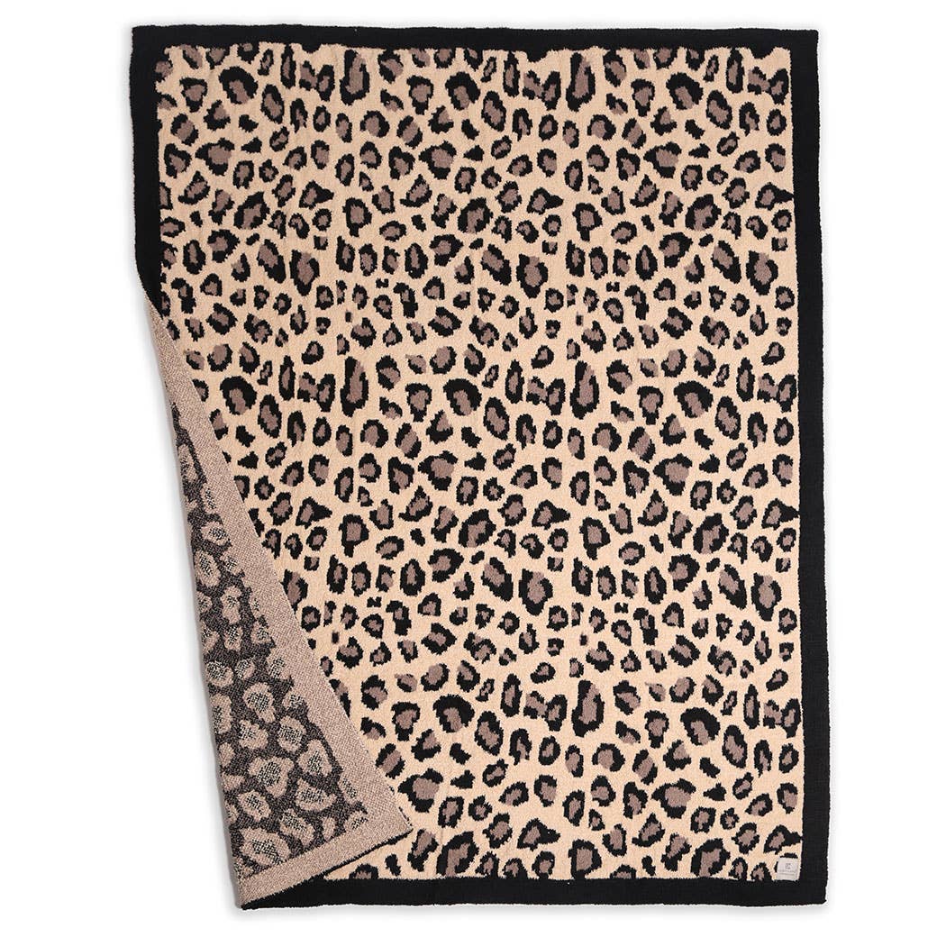 Fashion City - Wholesale Throw Blanket - Leopard Print Luxury Soft Throw Blanket5