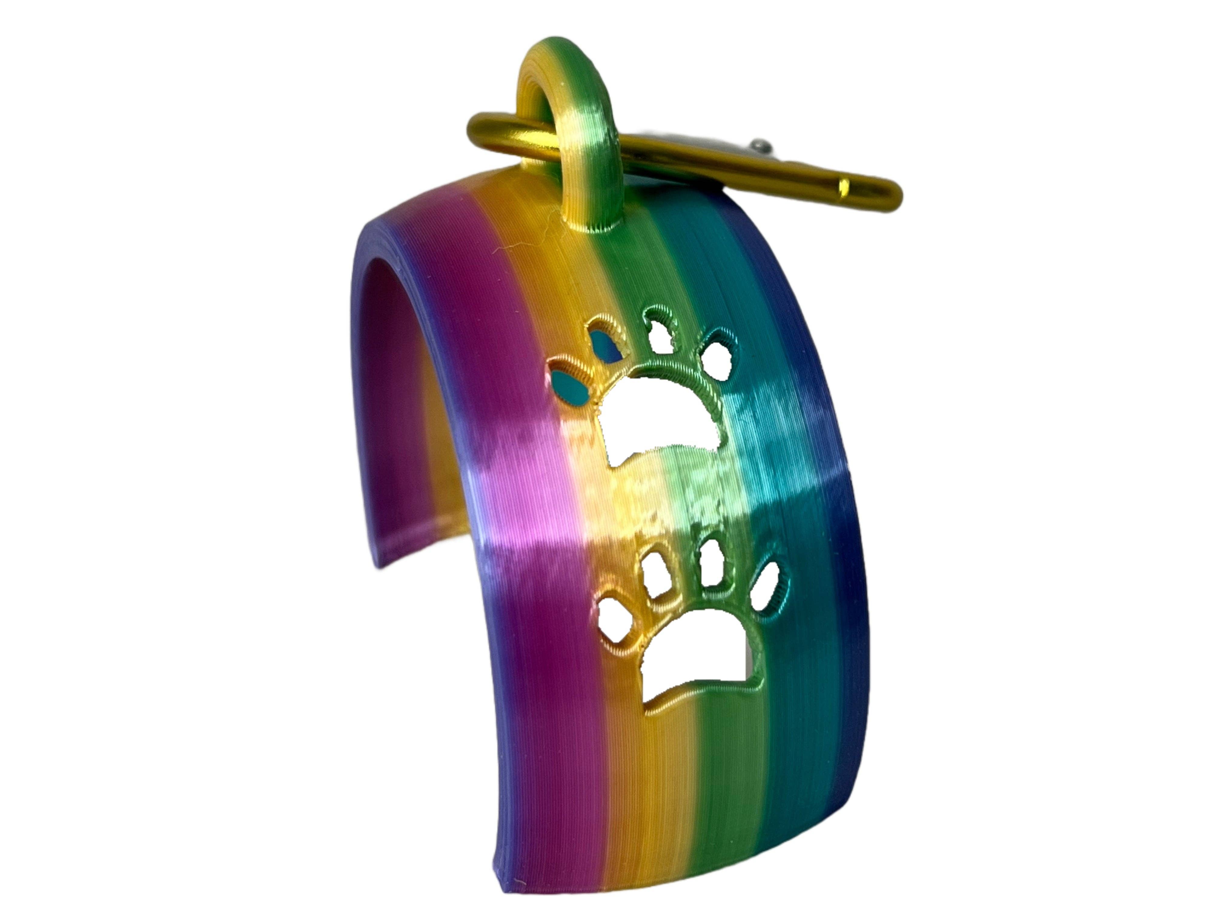 Best Friend Supplies Co - Wholesale Pet Fetch Ball - Dog - Rainbow 3D Printed Tennis Ball Holder2