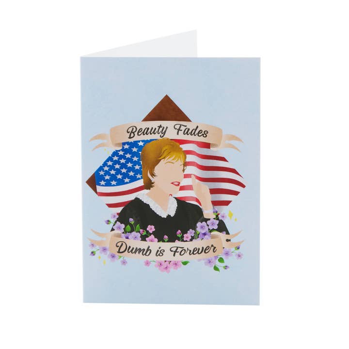 Judge Judy - Biglietto d'auguri per la vendita all'ingrosso da parte di Wickety Wack Candles