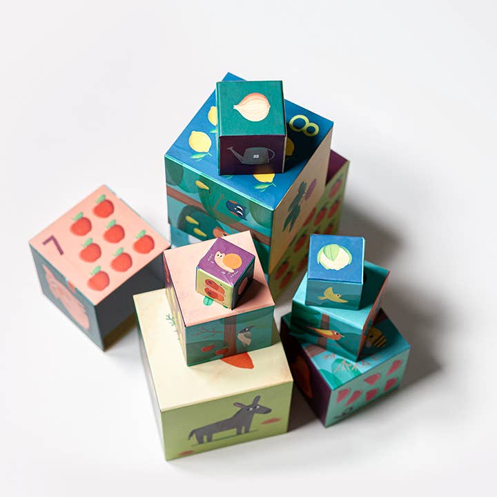 Edicare Editora, Lda. - Wholesale Stacking Game - 10 STACKING CUBES3