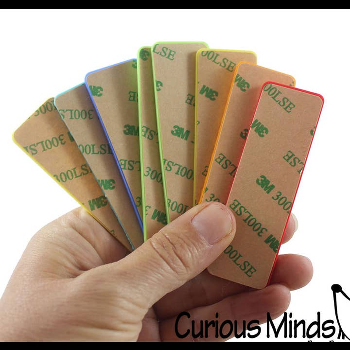 Curious Minds Toys - Wholesale Fidget toy – Kids - 1 Textured Silicone Stickers - Calming Fidget Breathing Rela1