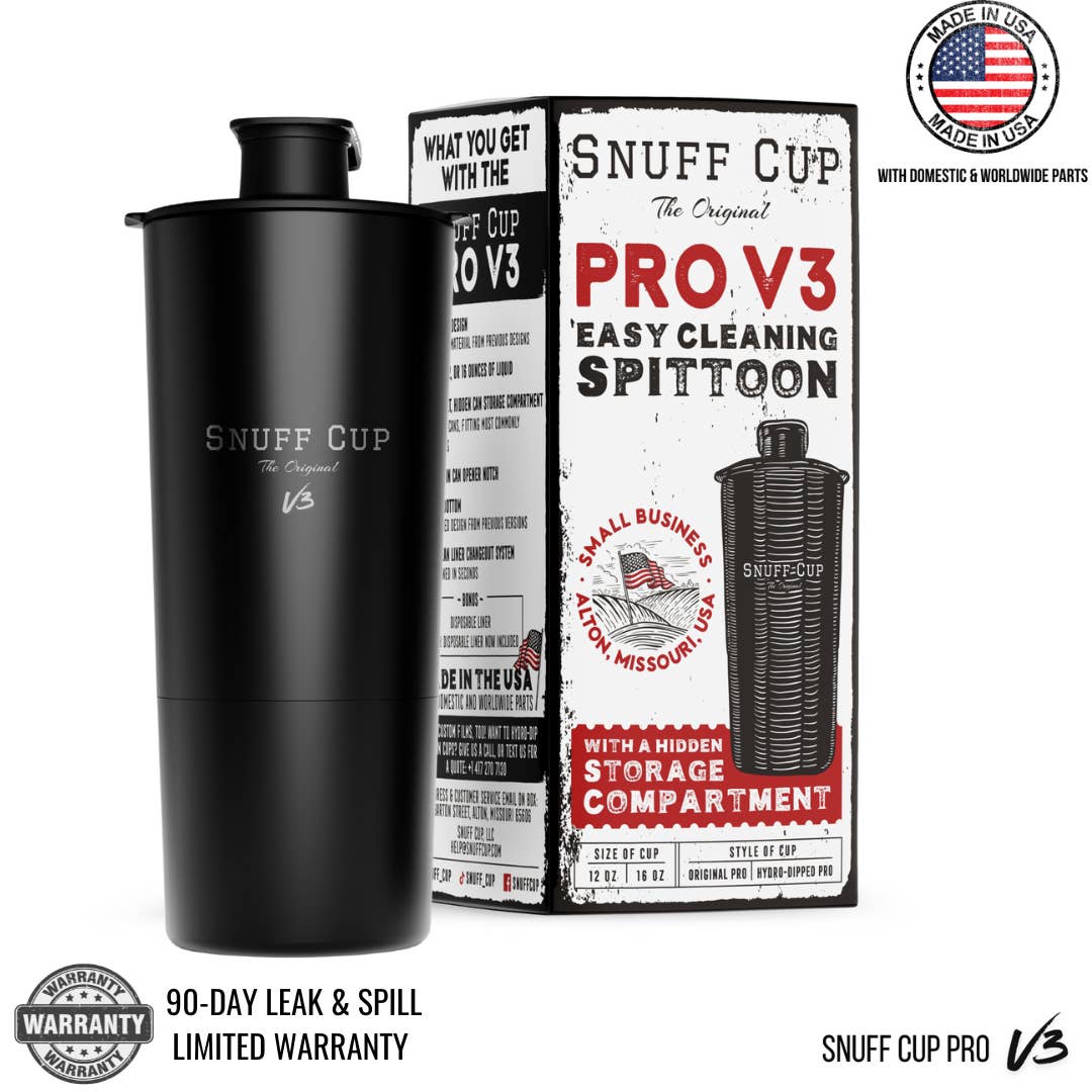 The Snuff Cup Pro™ + Disposable Liners Bundle for wholesale by Snuff Cup