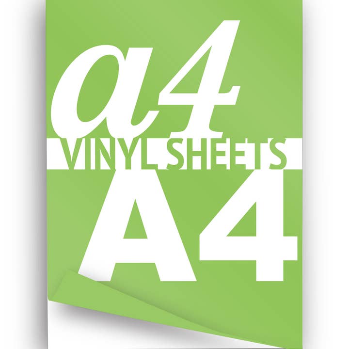 A4 A3 A2 Matte Vinyl Ark Apple Green for engroshandel hos WinsterCreations™