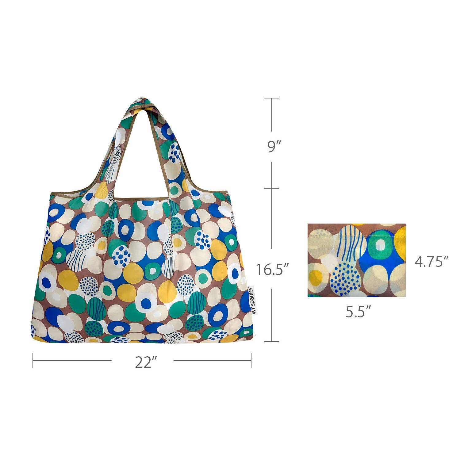 Wrapables.com - Wholesale Grocery/Shopping Bag - Wrapables Large Foldable Tote Nylon Reusable Grocery Bags103