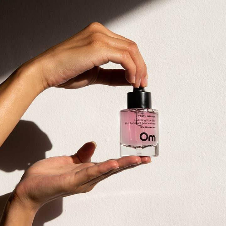 Om Organics Skincare - Wholesale Facial Serum/Concentrate - Youth Infusion Hydrating Face Elixir