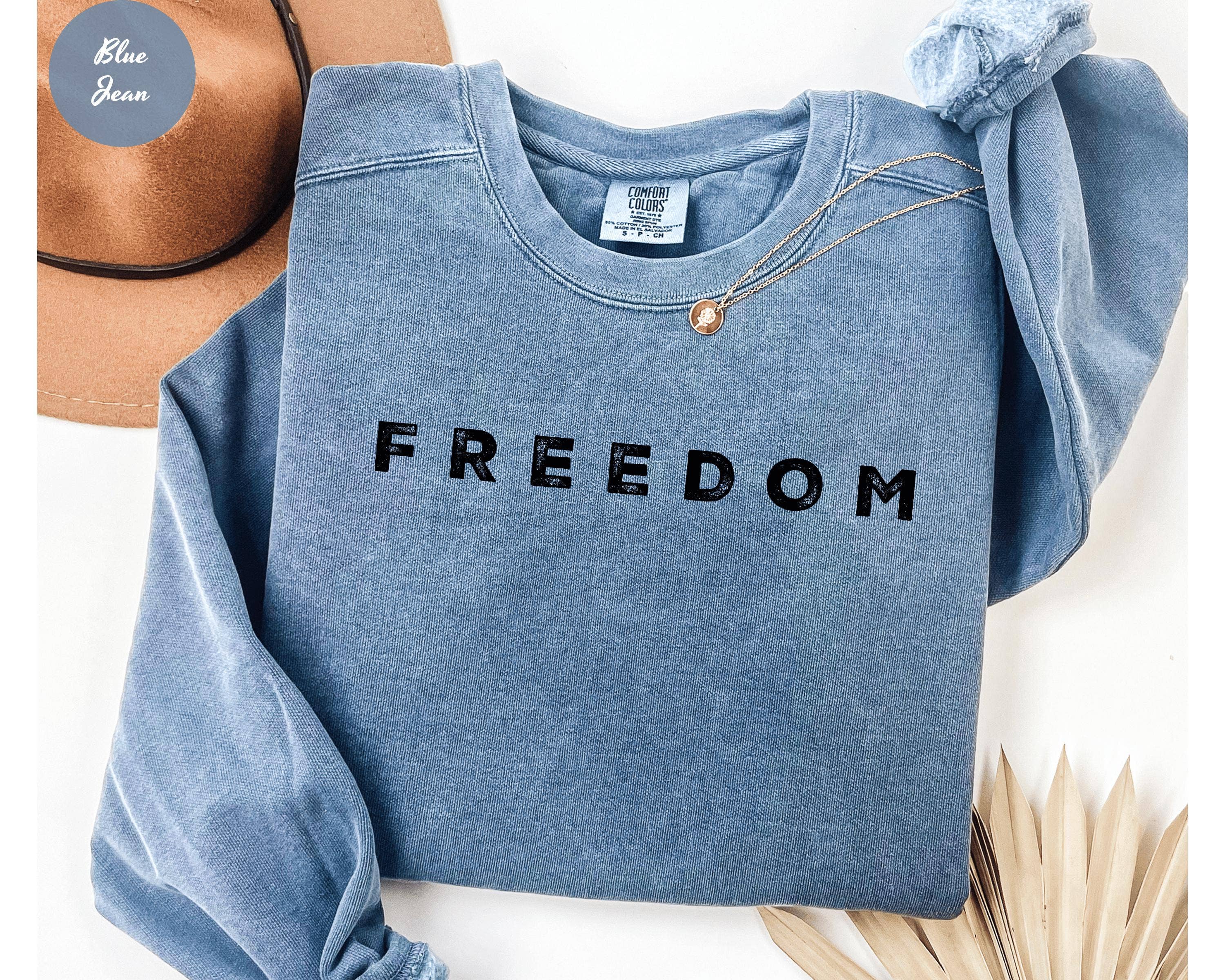 ClevorFit - Wholesale T-Shirt (Graphic) - Unisex - Freedom Comfort Colors Shirt, Charlie Kirk Sweatshirt3