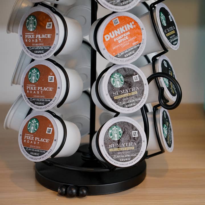MADE EASY KIT - Wholesale Kitchen Storage/Organizer - Made Easy Kit Carousel Coffee Pod Holder Keurig Compatible