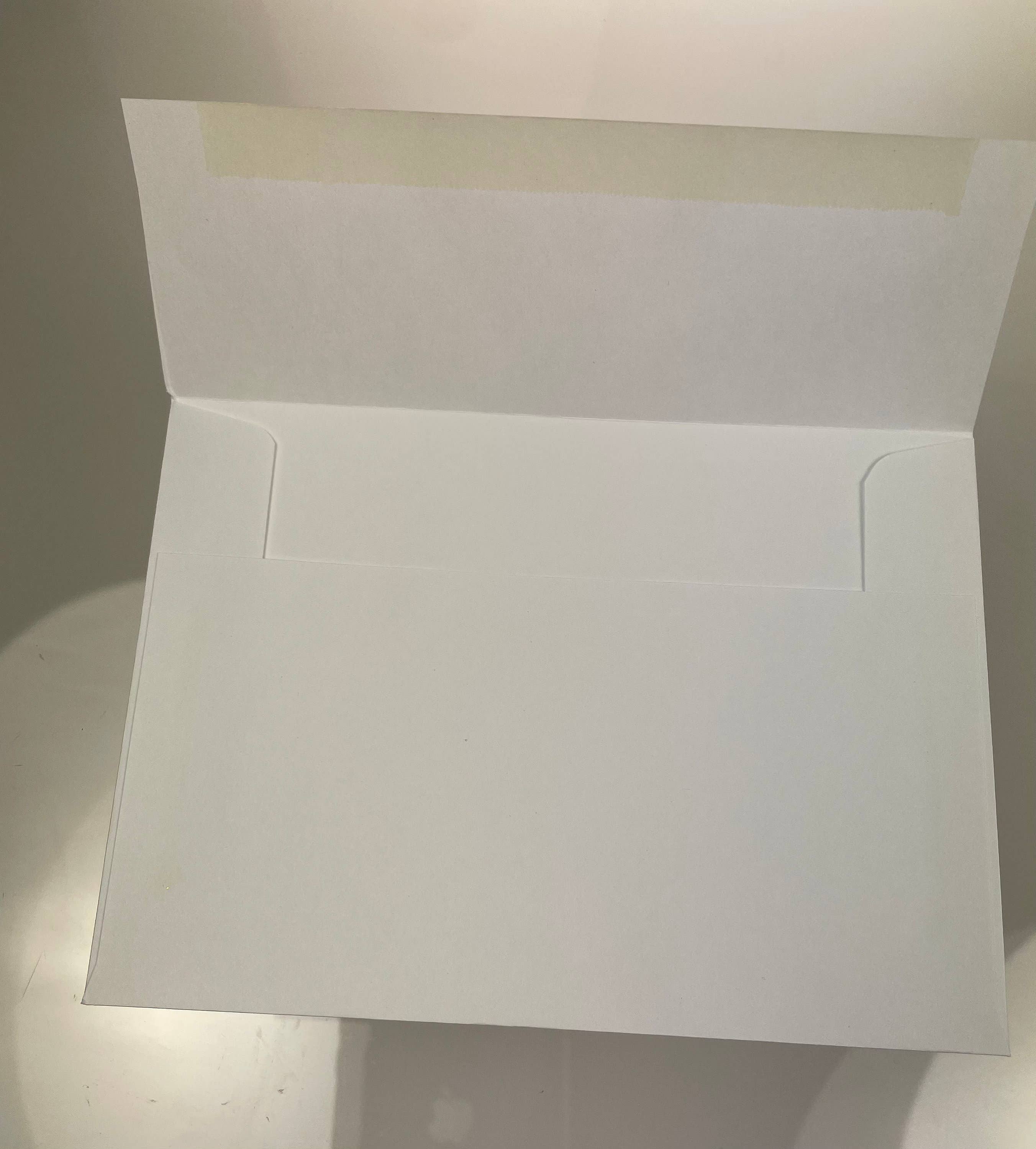 Cards By Robin - Vendita all'ingrosso Buste - Buste per occasioni speciali, set di 25 buste A6 bianche 4-3/4x6-1/23