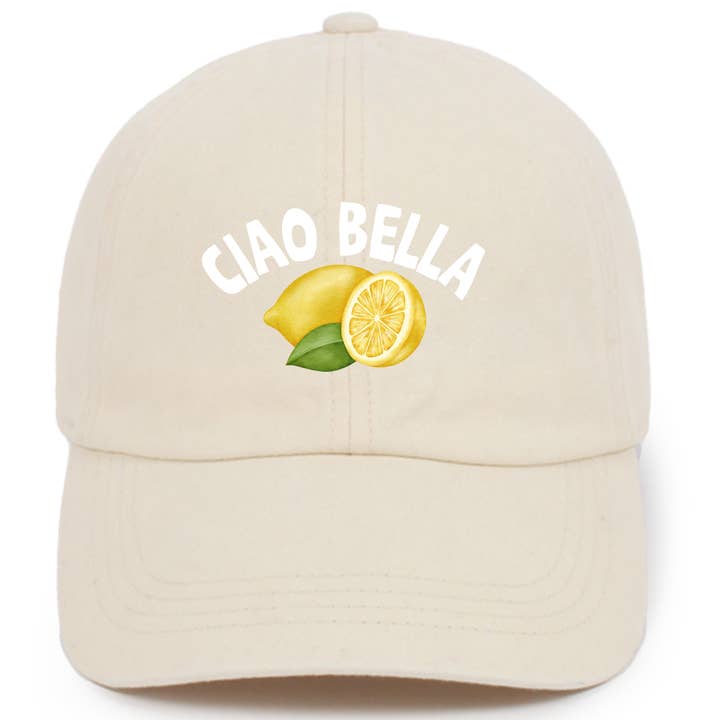 Pippa & Ky - Wholesale Baseball Cap - Women's - Ciao Bella Baseball Cap6