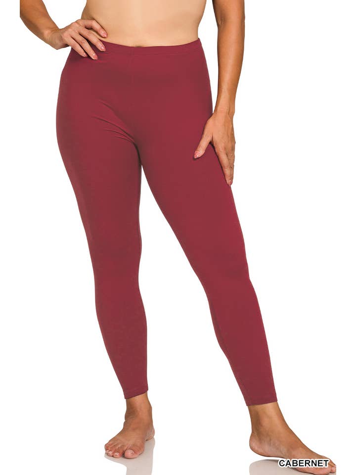 Vanilla Monkey - Wholesale Athletic/Lounge Leggings - Women's - Plus Premium Microfiber Full Length Leggings7
