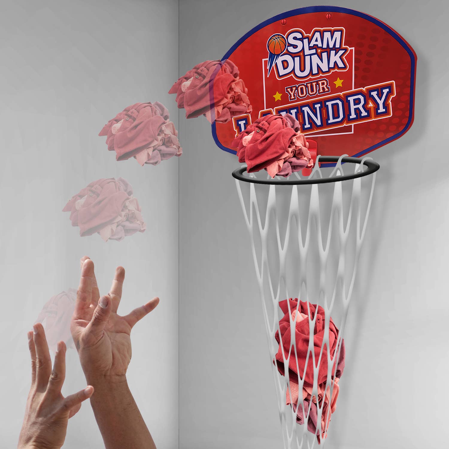 Mad Monkey GmbH - Wholesale Laundry Basket - Mad Monkey - Dunk Your Laundry, Basketball Laundry Basket2