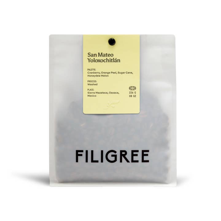 San Mateo pour la vente par Filigree Coffee