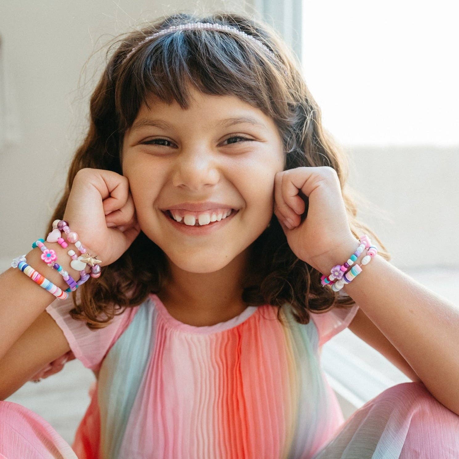 Little Stacks – wholesale DIY Jewellery – Child – The Aquamarine Kit9