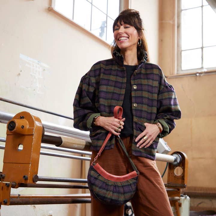 Sac Kosha Tartan – Limited Edition x Edie Grim for engroshandel hos JULIE MEURISS