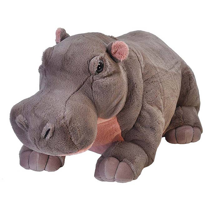 Wild Republic - Vendita all'ingrosso Peluche - Bambini e neonati - Peluche Ippopotamo CK-Jumbo 30"