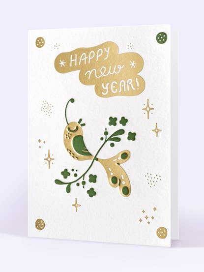 Felice anno nuovo Moke per la vendita all'ingrosso da parte di Letterpress de Paris