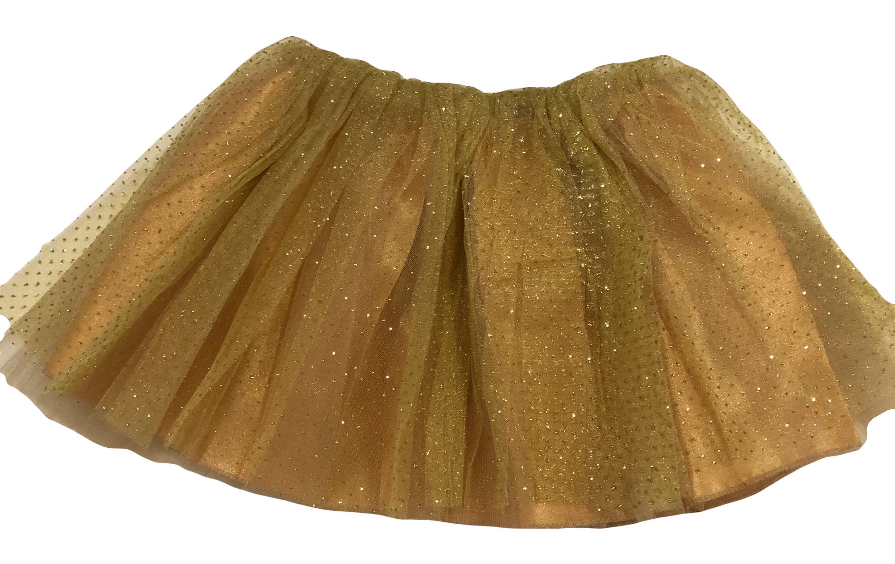 Sparkle Sisters by Couture Clips – wholesale Tutu – Child – Gold Petite Dot Tutu2